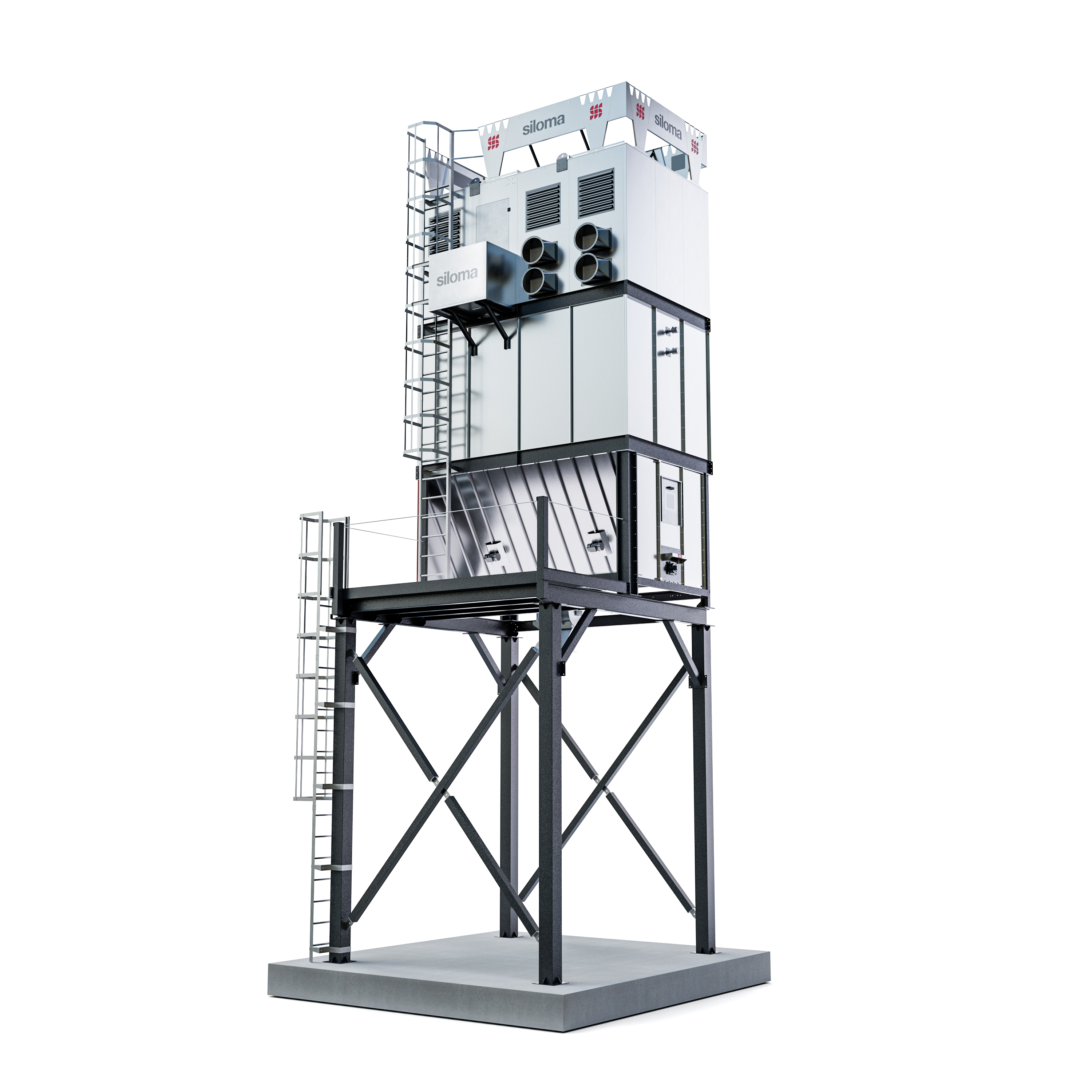 SP-30000 Prismatic Dust Collection Silo