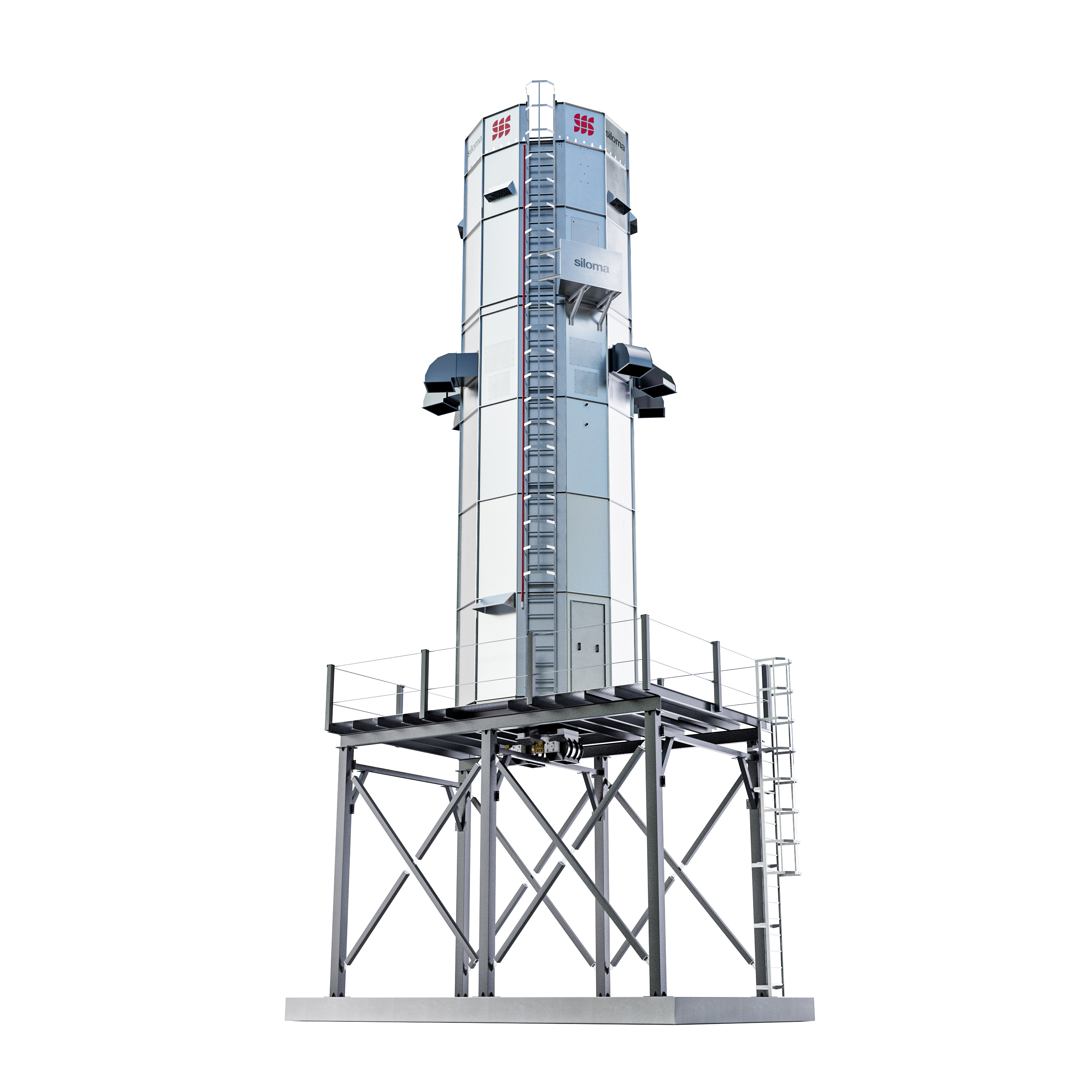 SS-50000 Cylindrical Dust Collection Silo